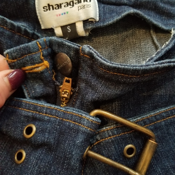 VINTAGE SHARAGANO PARIS DENIM - Picture 2 of 3